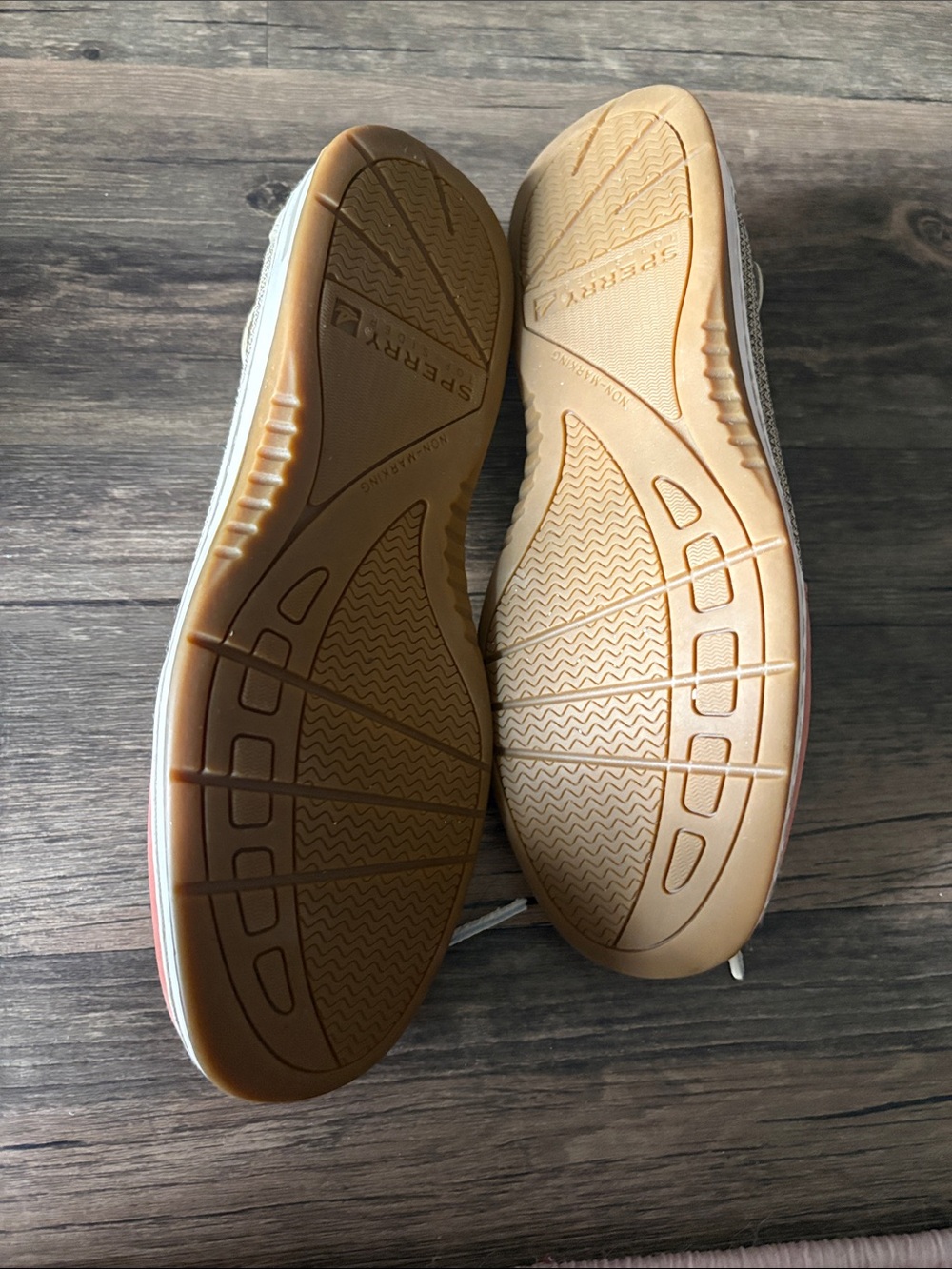 Sperry Coral & Pink Striped Canvas Boat Shoes - Picture 3 of 4